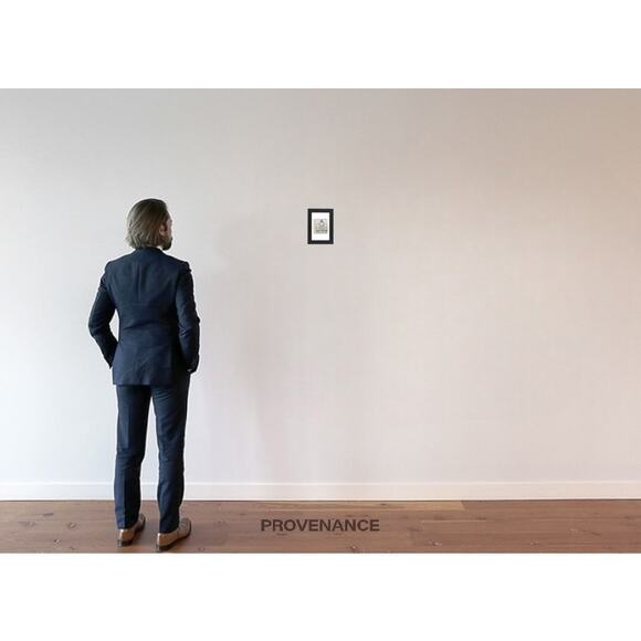 🔴 Louis Vuitton Antique Vintage Newsprint Ad - PORTE-HABITS - Picture 5 of 6